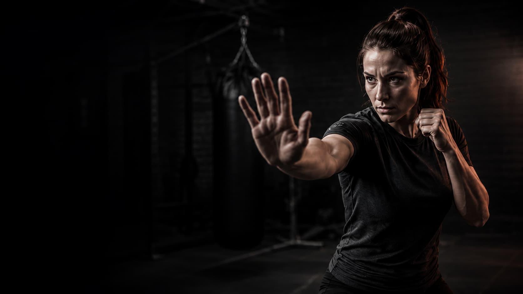 Women's self-defense training